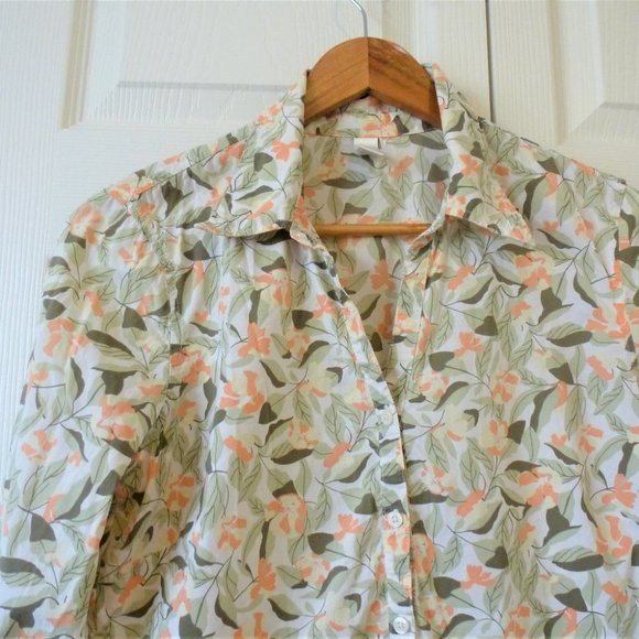 VINTAGE Old Navy Button Up Blouse - Picture 4 of 7